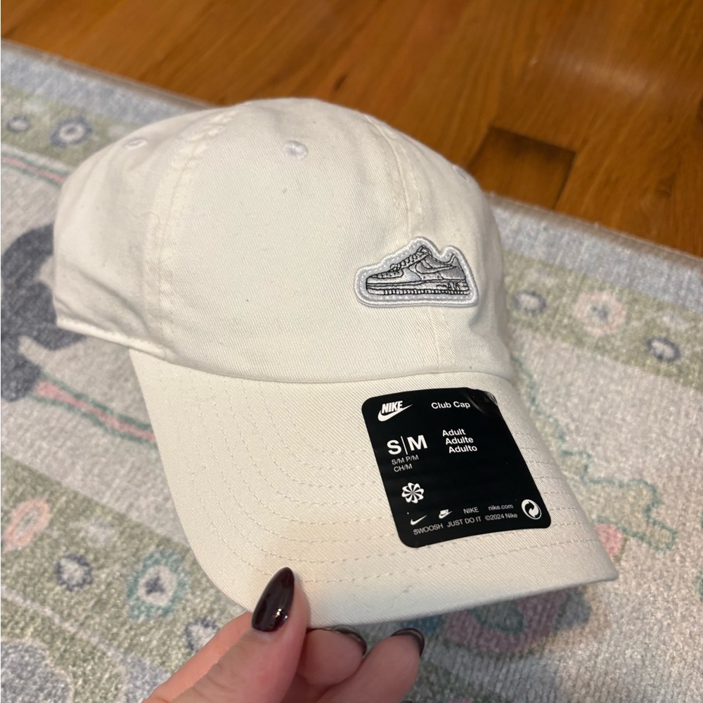 Nike Cream Club Cap with Sneaker Emblem